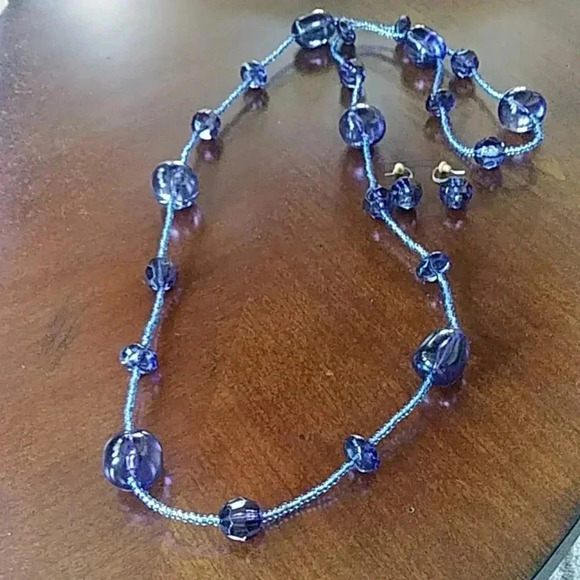 Earrings and Necklace Set - Picture 1 of 2